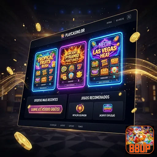 Jogo de slots com frutas tropicais no 88up, oferecendo diversão e prêmios emocionantes.